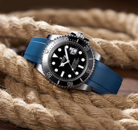 real rolex rubber strap|rolex rubber strap original.